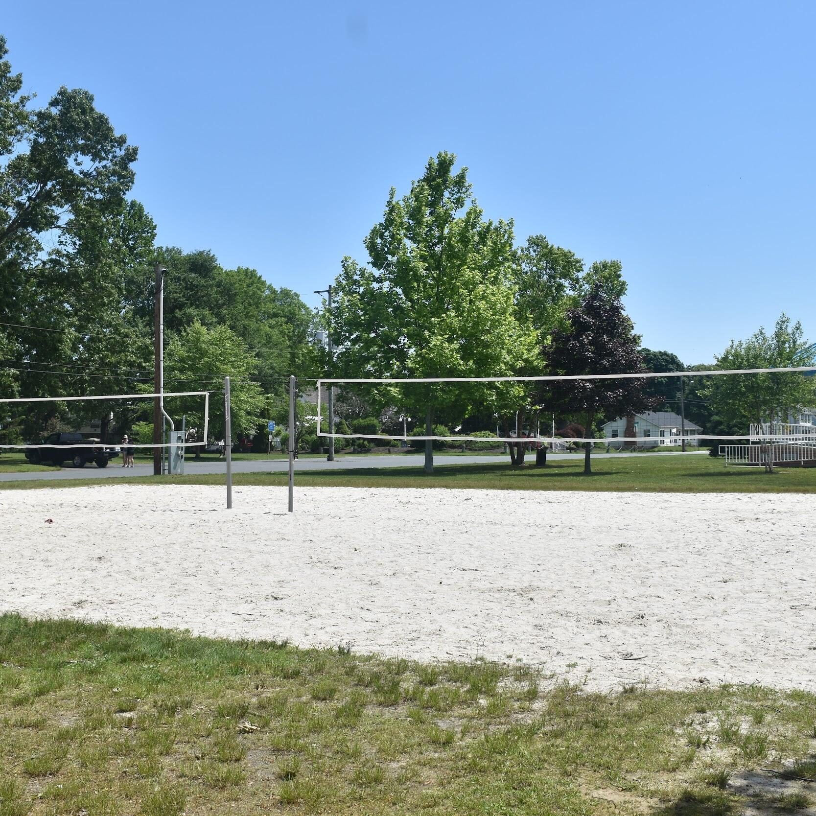 Volleyball and Horseshoe Recreation Options